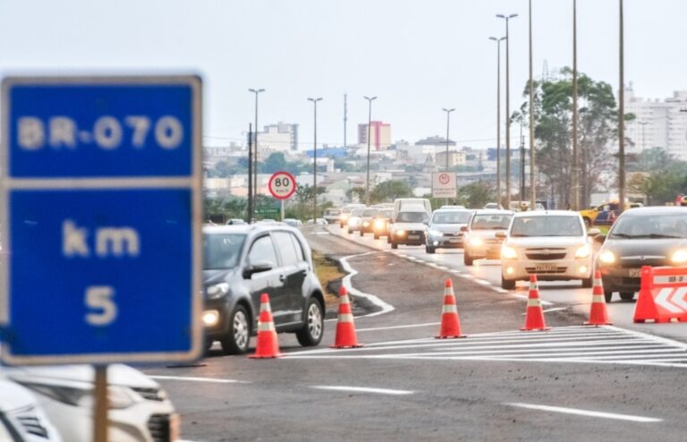 Número de acidentes diminuiu na BR-070, aponta estudo Número de acidentes diminuiu na BR-070, aponta estudo