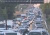 veja estragos causados por rompimento de adutora na marginal da EPTG, no DF
