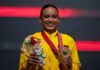 Rebeca conquista ouro e prata no Mundial de Ginástica no Japão