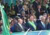 O governador Ibaneis Rocha (MDB) participou da comemoração dos 200 anos da independência do Brasil