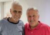 A foto da visita de Zico ao amigo querido Roberto Dinamite é a foto da semana.