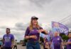 Onda Roxa: Renata Daguiar convoca apoiadores para último ato público rumo à vitória nas urnas