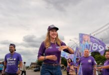 Onda Roxa: Renata Daguiar convoca apoiadores para último ato público rumo à vitória nas urnas